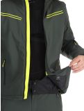 Vignette Icepeak, Festus veste de ski hommes Dark Olive vert 