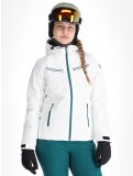 Vignette Icepeak, Fife veste de ski femmes Optic White blanc 