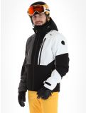 Vignette Icepeak, Fircrest veste de ski hommes Black blanc, gris, noir 