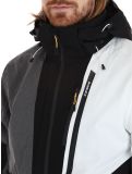 Vignette Icepeak, Fircrest veste de ski hommes Black blanc, gris, noir 