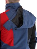 Vignette Icepeak, Fircrest veste de ski hommes Dark Blue noir, rouge 