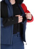 Vignette Icepeak, Fircrest veste de ski hommes Dark Blue noir, rouge 