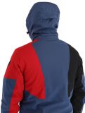 Vignette Icepeak, Fircrest veste de ski hommes Dark Blue noir, rouge 