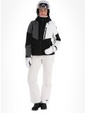 Vignette Icepeak, Fithian veste de ski femmes Black blanc, gris, noir 