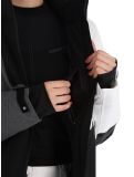 Vignette Icepeak, Fithian veste de ski femmes Black blanc, gris, noir 