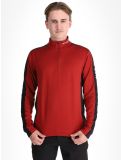 Vignette Icepeak, Fleminton pull de ski hommes Cranberry rouge 