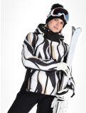 Vignette Icepeak, Flippin veste de ski femmes Black White blanc, noir 