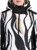 Vignette Icepeak, Flippin veste de ski femmes Black White blanc, noir 