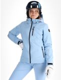 Vignette Icepeak, Flovilla veste de ski femmes Light Blue bleu 