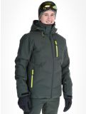 Vignette Icepeak, Foley veste de ski hommes Dark Olive vert 