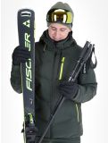 Vignette Icepeak, Foley veste de ski hommes Dark Olive vert 