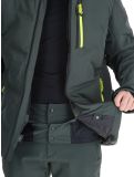 Vignette Icepeak, Foley veste de ski hommes Dark Olive vert 