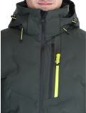 Vignette Icepeak, Foley veste de ski hommes Dark Olive vert 