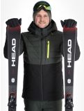 Vignette Icepeak, Folsom veste de ski hommes Dark Olive vert 