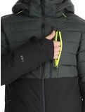 Vignette Icepeak, Folsom veste de ski hommes Dark Olive vert 