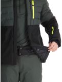 Vignette Icepeak, Folsom veste de ski hommes Dark Olive vert 