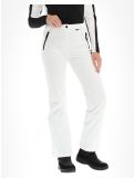 Vignette Icepeak, Frechen pantalon de ski en softshell femmes Optic White blanc 