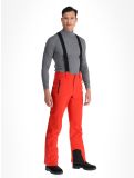 Vignette Icepeak, Freiberg pantalon de ski modèle long hommes Coral-Red rouge 