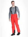 Vignette Icepeak, Freiberg pantalon de ski modèle court hommes Coral-Red rouge 