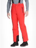 Vignette Icepeak, Freiberg pantalon de ski modèle court hommes Coral-Red rouge 