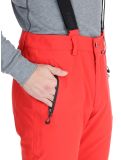 Vignette Icepeak, Freiberg pantalon de ski modèle court hommes Coral-Red rouge 