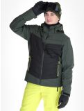 Vignette Icepeak, Fremont veste de ski hommes Dark Olive vert 