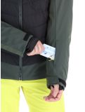 Vignette Icepeak, Fremont veste de ski hommes Dark Olive vert 