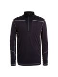 Vignette Icepeak, Fresnes pull de ski hommes anthracite gris 