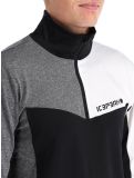 Vignette Icepeak, Fresno pull de ski hommes Black blanc, gris, noir 