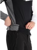 Vignette Icepeak, Fresno pull de ski hommes Black blanc, gris, noir 