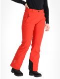 Vignette Icepeak, Freyung pantalon de ski modèle court femmes Coral-Red rouge 