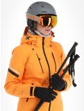 Vignette Icepeak, Friona veste de ski femmes Abricot orange 