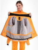 Vignette Icepeak, Friona veste de ski femmes Abricot orange 