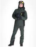 Vignette Icepeak, Frisco veste de ski hommes Dark Olive vert 