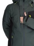 Vignette Icepeak, Frisco veste de ski hommes Dark Olive vert 