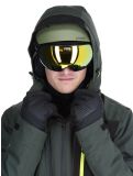 Vignette Icepeak, Frisco veste de ski hommes Dark Olive vert 