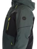 Vignette Icepeak, Frisco veste de ski hommes Dark Olive vert 