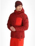 Vignette Icepeak, Frontier veste de ski hommes Cranberry rouge 