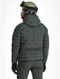 Vignette Icepeak, Frontier veste de ski hommes Dark Olive vert 