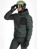 Vignette Icepeak, Frontier veste de ski hommes Dark Olive vert 