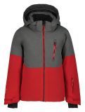 Vignette Icepeak, Langdon Jr veste de ski enfants Burgundy bordeaux, gris 