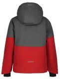 Vignette Icepeak, Langdon Jr veste de ski enfants Burgundy bordeaux, gris 