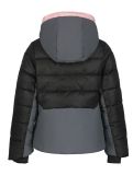 Vignette Icepeak, Laval Jr veste de ski enfants Black noir, rose 