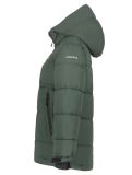 Vignette Icepeak, Louin JR veste de ski enfants Dark Olive vert 