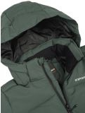 Vignette Icepeak, Louin JR veste de ski enfants Dark Olive vert 