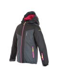 Vignette Icepeak, Lubec Jr veste de ski enfants noir 