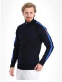 Vignette Kama, Merino sweater 4063 pull hommes Navy bleu 