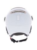 Vignette Kask, Piuma-R Chrome Visor casque de ski avec visière unisexe White/Silver argent, blanc 