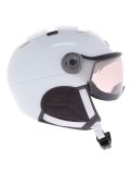 Vignette Kask, Piuma-R Chrome Visor casque de ski avec visière unisexe White/Silver argent, blanc 