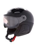 Vignette Kask, Piuma-R Chrome Visor casque de ski avec visière unisexe Black/Silver argent, noir 